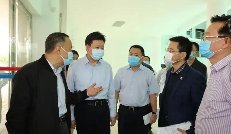 【動態新聞】中央復工復產調研組蒞臨天堂硅谷旗下欣龍控股調研
